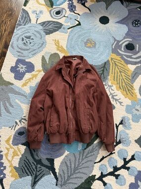 Topshop Brown Corduroy Bomber Pants